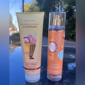 Bath & Body Works Whipped Coconut Milkshake FFM Only